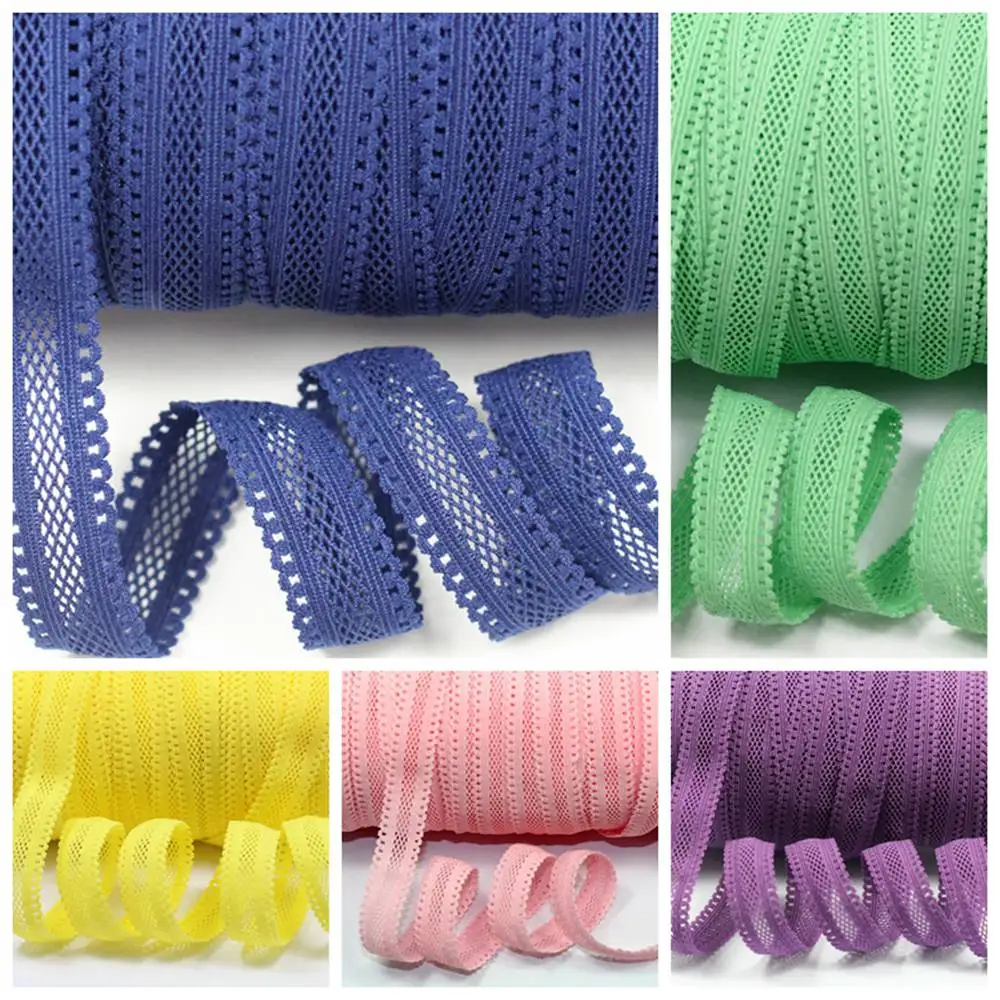 15mm Kant Elastische Lint Naaien Elastische Laciness Band Kleding Singels DIY Accessoires