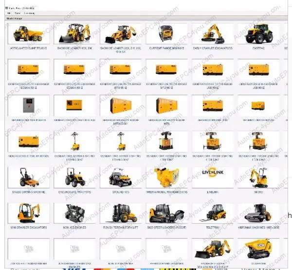 JCB SPP Spare Parts Plus+ 2.00 parts catalogue