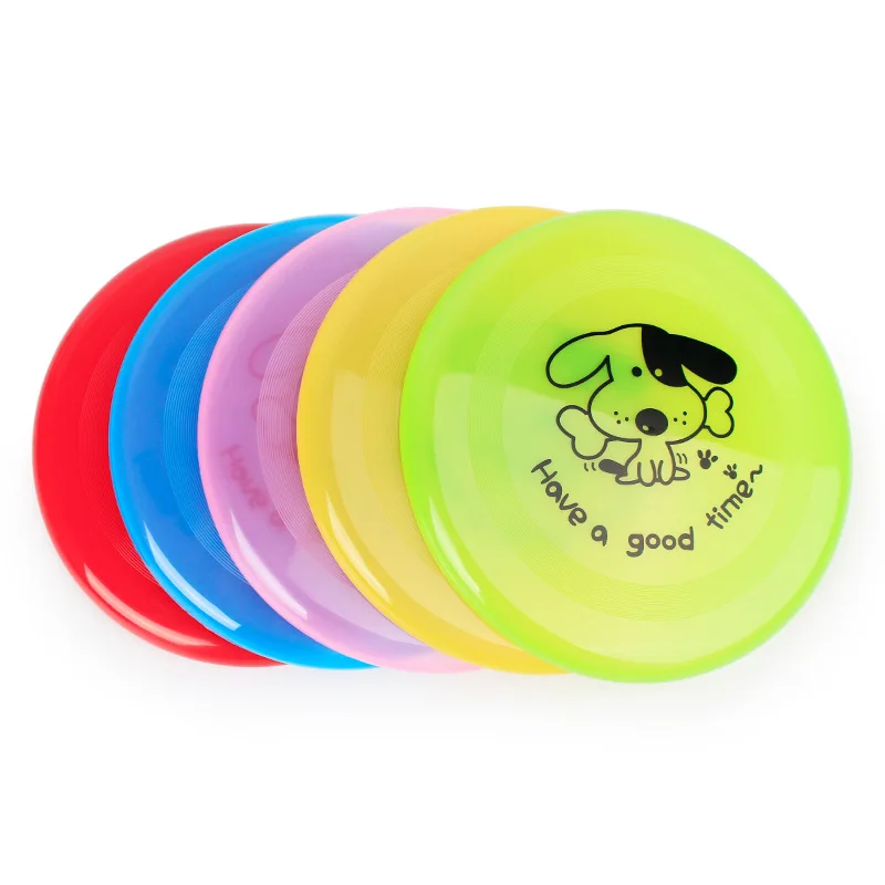 Elasticity Plastic Cartoon Throw and Catch Flying Disc, Children's or Adult Outdoor Sports, Outdoor Beach Saucer