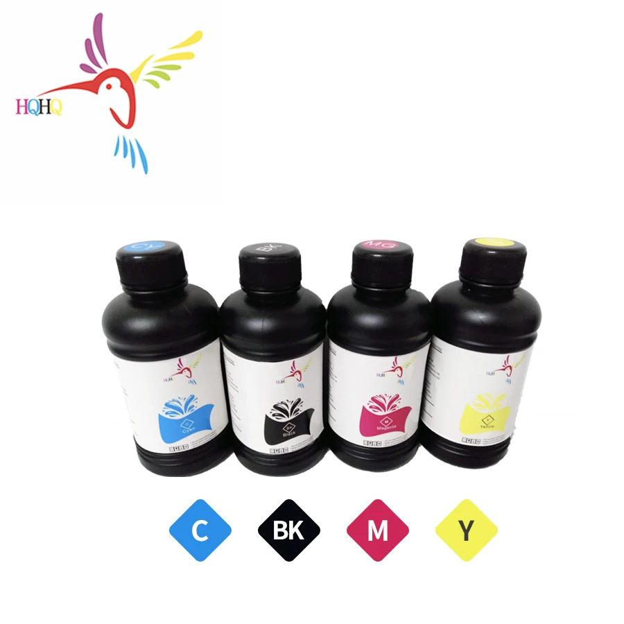 

4X250ML UV Ink Bottle XP600 5113 Head for Epson L800 L805 L1800 R290 R300 1390 1400 1410 1430 DX5 DX7 Printer Printing