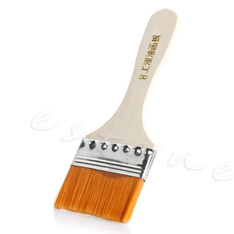 新 12 個木製絵画ブラシアーティストアクリル油絵ツールアートサプライセット