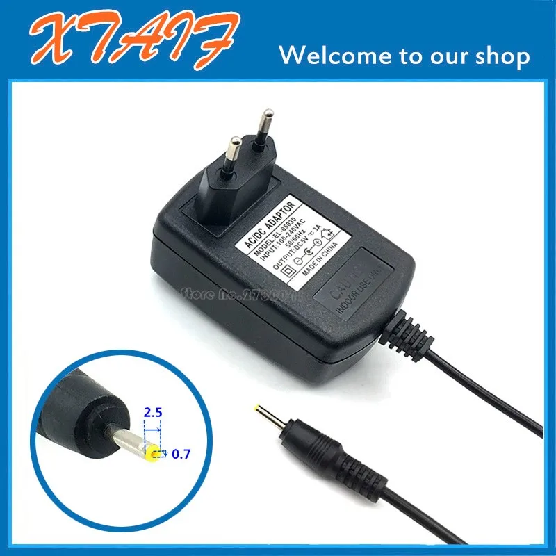 High quality 5V3A power supply adapter 5V 3A tablet charger 2.5mm*0.7mm EU Plug