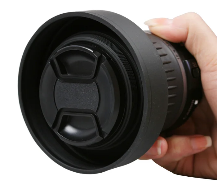 Capa de borracha Tele Wide-Angle Lens, Telefoto + Lente Cap, 49mm, 52mm, 58mm, 55mm, 62mm, 67mm, 72mm, 77mm, Canon, nikon, Sony