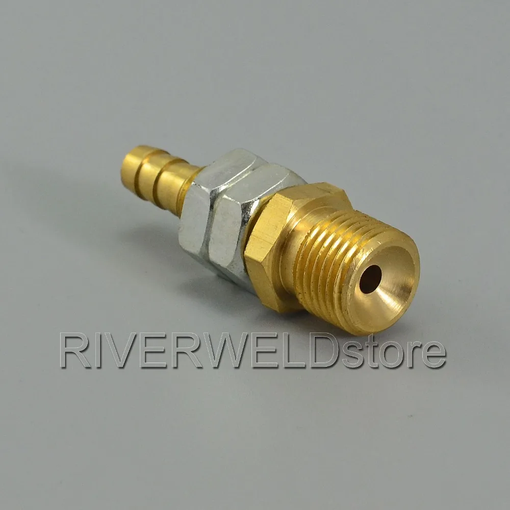 TIG Torch Fitting M16x1.5 Gas Nipple 8mm Welding Fitting Connector