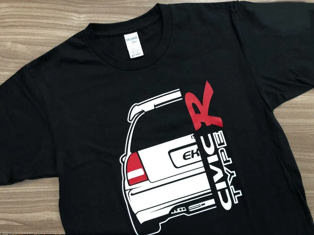 Classic Japanese Car Fans Civic Type R Ek9 T-Shirt 2019 Newest Men\'S Funny Fashion Classic Band Tee Shirts