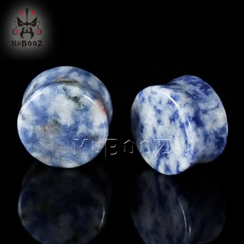 Wholesale Price Stone Ear Tunnels Plugs Piercing Body Jewelry Gauges Expander Studs Earrings Stretchers 32PCS