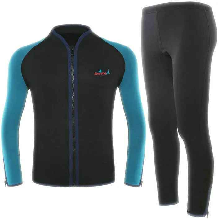 

2mm split two-piece wetsuit surf suit to keep warm