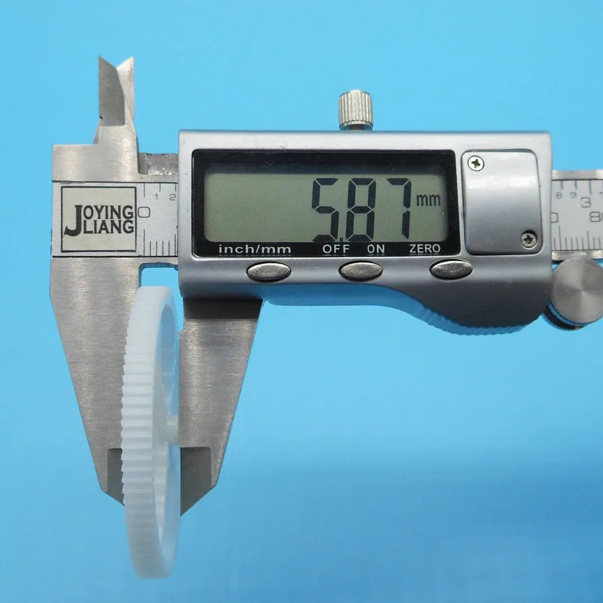 902A 0.5M Big Gear Wheels 90 Tooth Plastic Motor Reduction Gear Scientific and Technological Model Toy Fittings 1PC