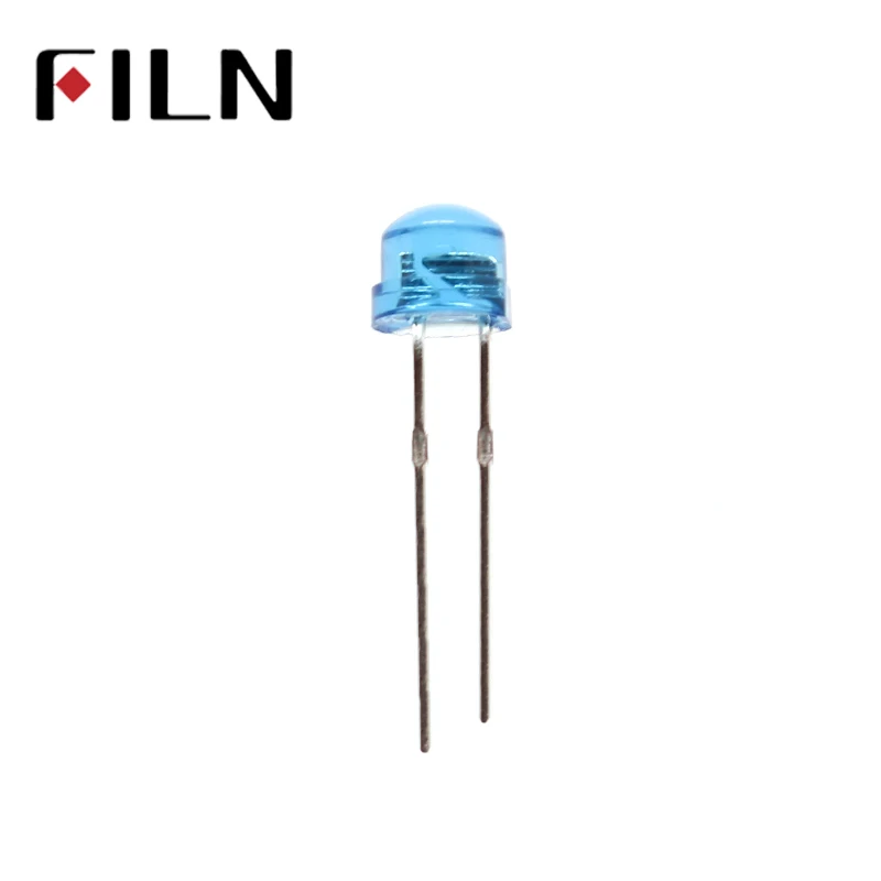 100 stks/partij 5mm diffuus blauw bidirectionele LED Emitting Diode Lamp Super Heldere LED Light 2 pin