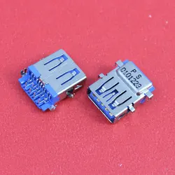 ChengHaoRan 1Piece Female USB Jack Connector Socket for Lenovo Acer Asus laptop motherboard 3.0 USB interface, etc