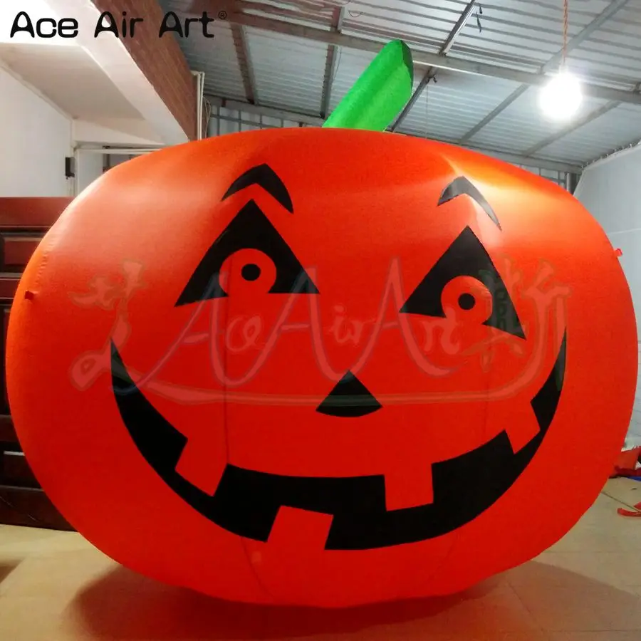 

Model 3D Inflatable Halloween Pumpkin Replica Air Blown All Saints' Day Decoration