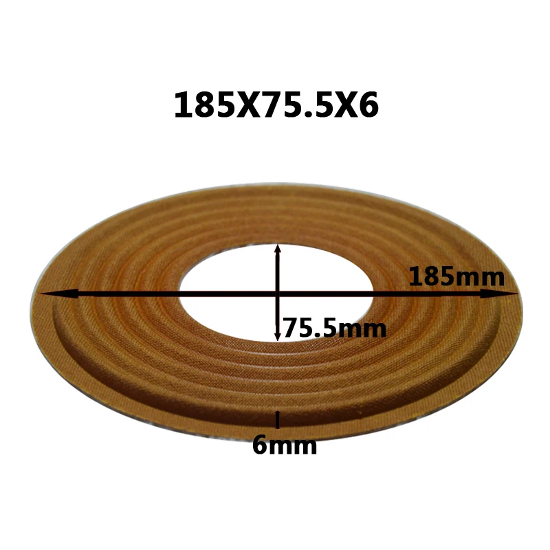 2pcs 185x49.5/185x75.5/185x100/188x100mm Elastic Wave Loudspeaker Subwoofer Woofer Bass Speaker Repair Spider Damper