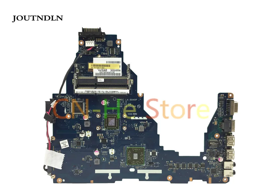 

FOR Toshiba Satellite C660 C660D Laptop Motherboard K000124430 PWWBE LA-6849P DDR3 W/ E350 CPU