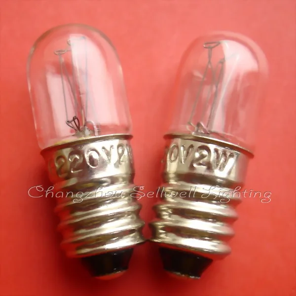 

Miniature bulb 220v 2w e10 t10x28 A159 NEW 10pcs 2025-02