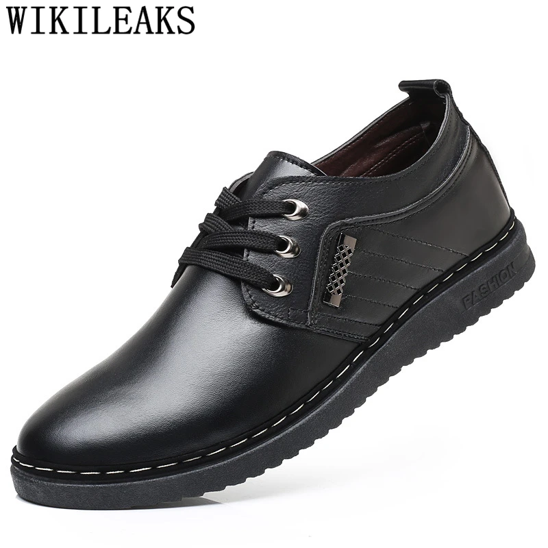 Italian Men Leather Shoes Casual Shoes Men Luxury Brand Driving Shoes Chaussure Homme Erkek Spor Ayakkabi Heren Schoenen Tenis