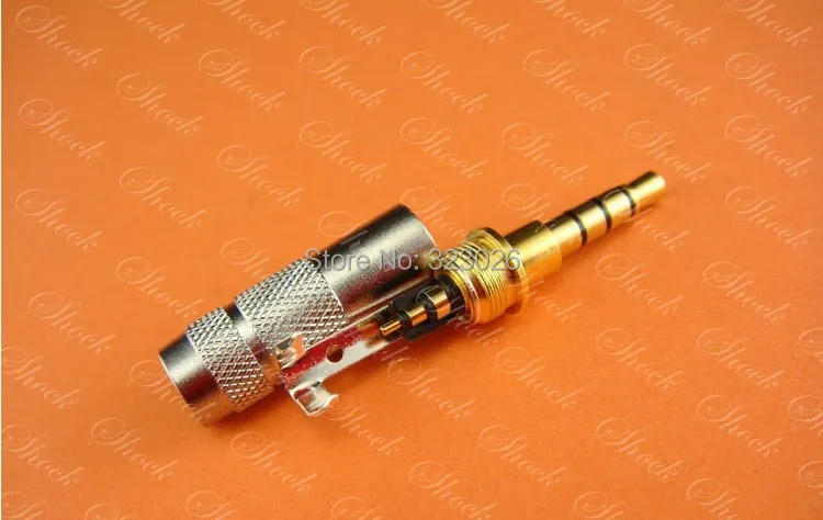 3.5mm gold-plated plug 3.5mm earphone jack  DIP 6.0mm end mouth