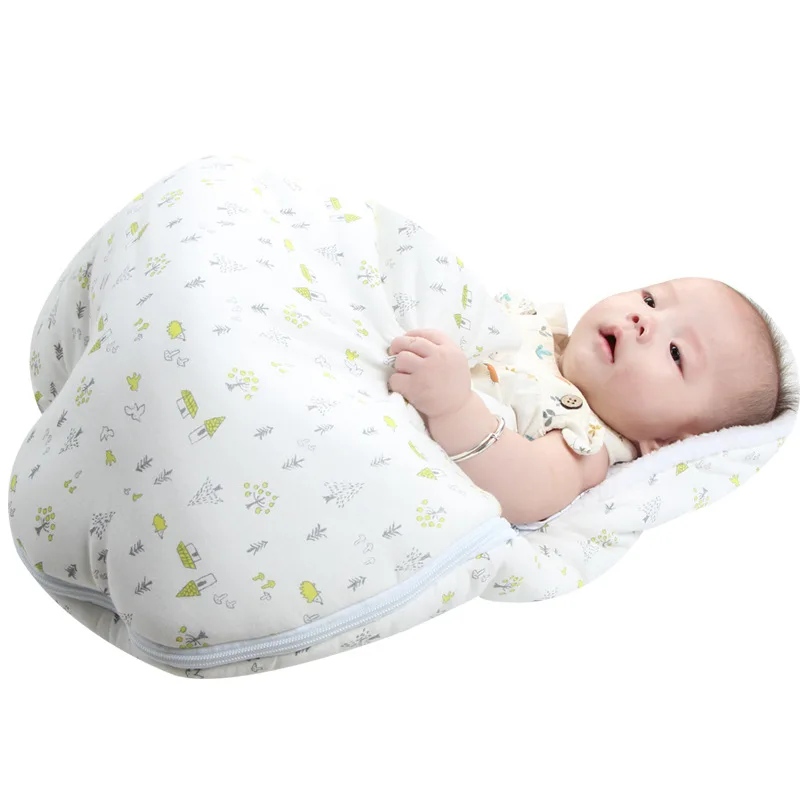 Newborn Sleeping Bag Baby Stroller Footmuff Sleepsacks Kids Swaddle Blanket Sleep Bags Egg Nest Sack Envelopes for Autumn Winter