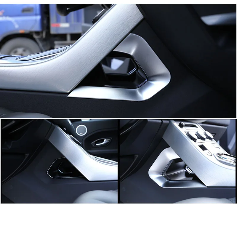 

Car Accessories Center Control Side Protect U Frame Trim For Land Rover Evoque 2015-2018