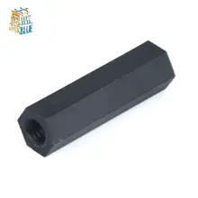 50pcs Black Nylon Spacer Screws #2