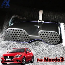 AX Under Seat Rear AC Heat Floor Air Conditioner Duct Vent Outlet Grille Cover For Mazda 3/Mazda3 Axela 2014 2015 2016 2017 2018