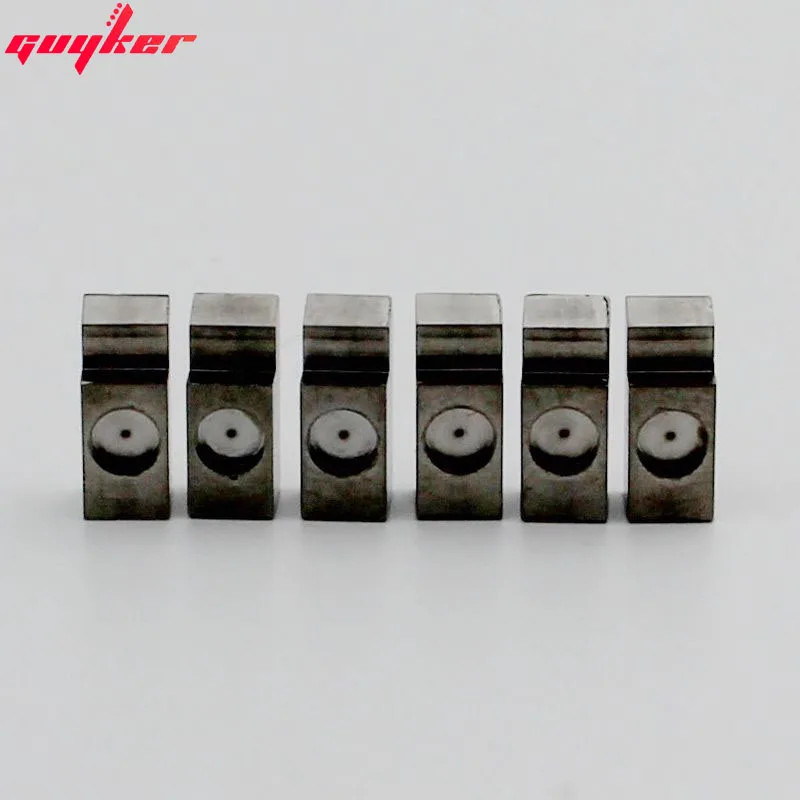 6 Piece Titanium Alloy EDGEIII Electric Guitar Locking Tremolo System Bridge String Lock Insert Block