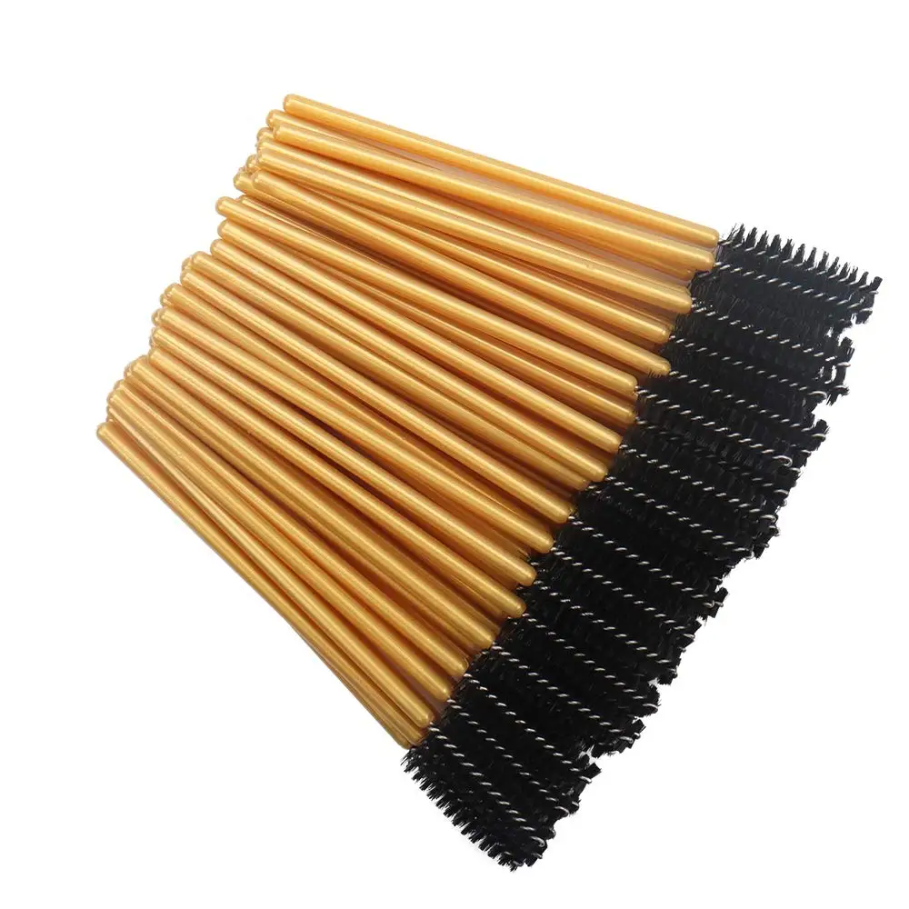 1000PC Eyelash Brush Eyelash Roller Head Black Disposable Mascara Cosmetic Tools Makeup Brushes Professional Make Up Tools Women