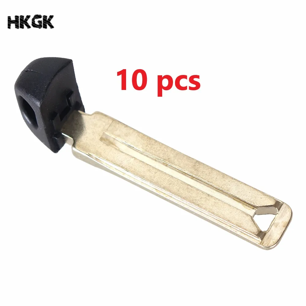 

10pcs/lot Replacement Uncut Smart Remote Emergency Insert Key Blade for Toyota Corolla Camry Prius Venza Insert Remote Key Blade