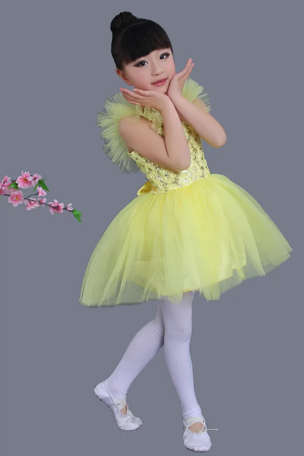 Professionelle ballett kleid für mädchen kinder kind 4 farben Schwan ballett tutu ballerina kleid ballett kostüme für mädchen kinder kind