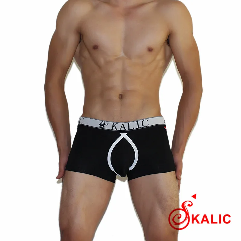 Famous Brand KALIC Cotton Mens Underwear Boxers Brand Mens Boxer Shorts Man Underwear Sexy Boxer Short Sexy Underwear Clothing