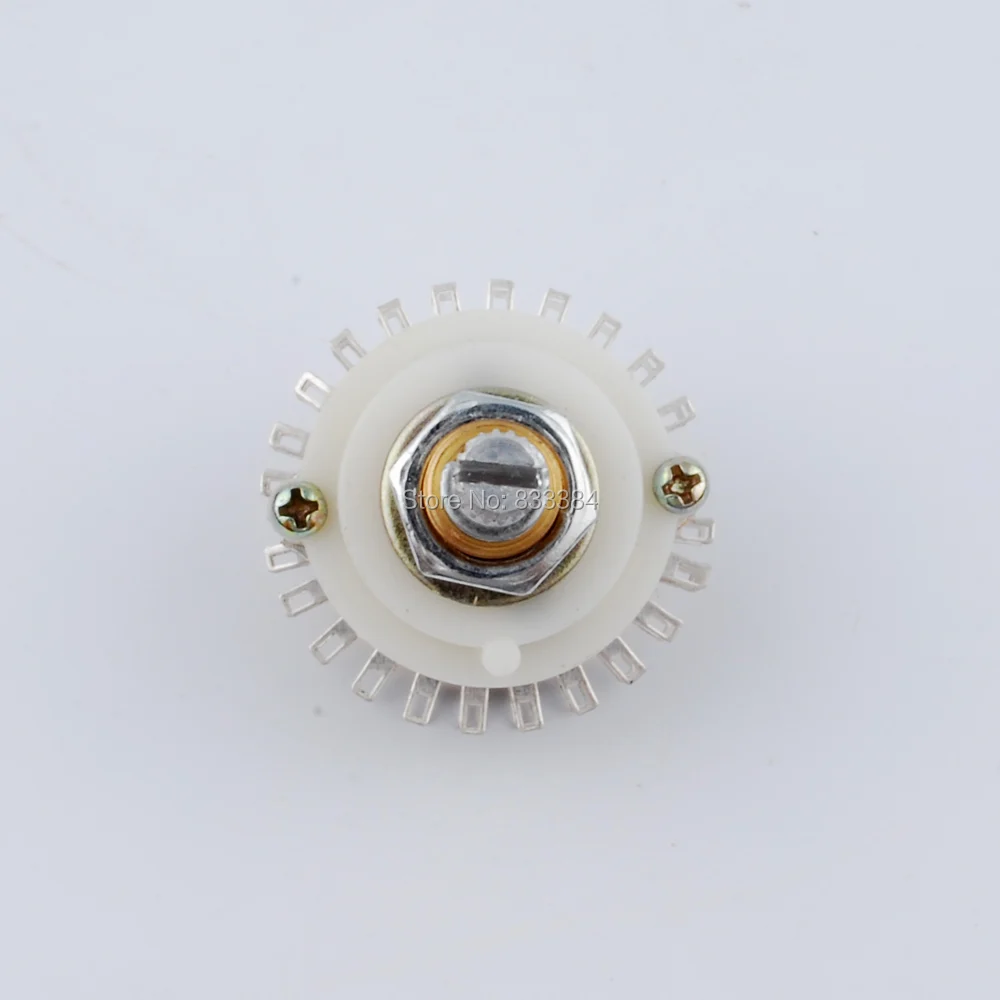 Free shipping New 1pc 2 Pole 23 Step Rotary Switch Attenuator Volume Control Pot Potentiometer DIY