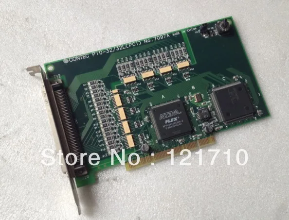 Industrial equipment card CONTEC PIO-32/32L(PCI) Isolated Digital I/O Board 7097A