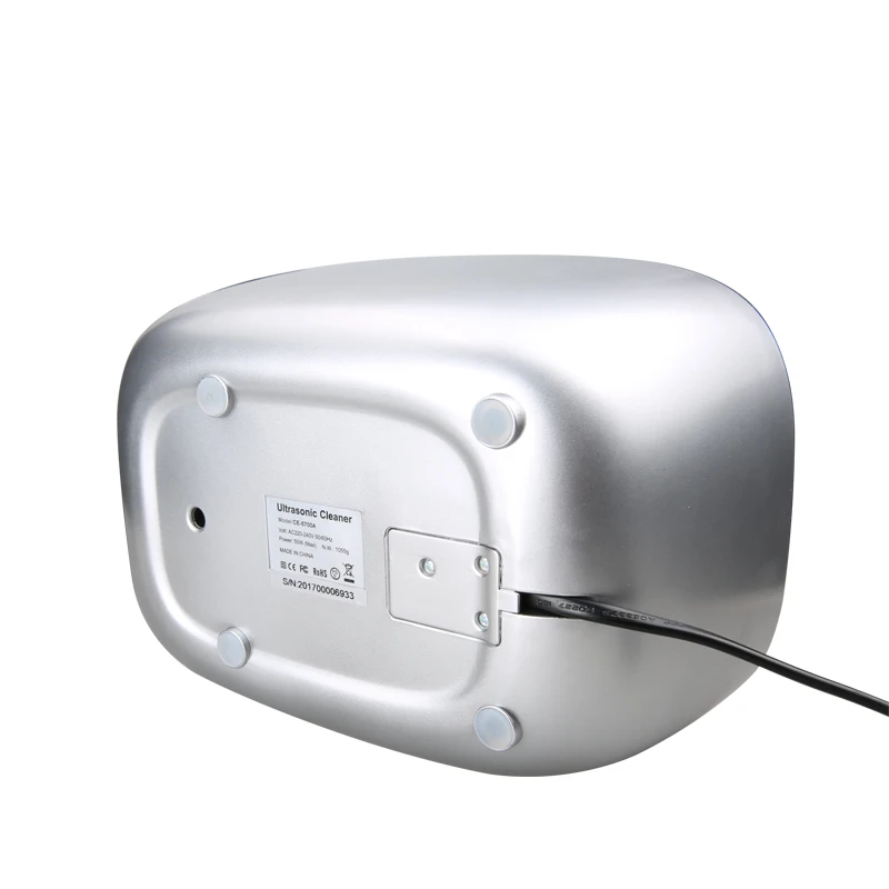 Máquina de ultrassom para limpeza doméstica, programa digital de 750ml, para relógio, jóias, óculos, lâminas dentárias, escovas de dentes