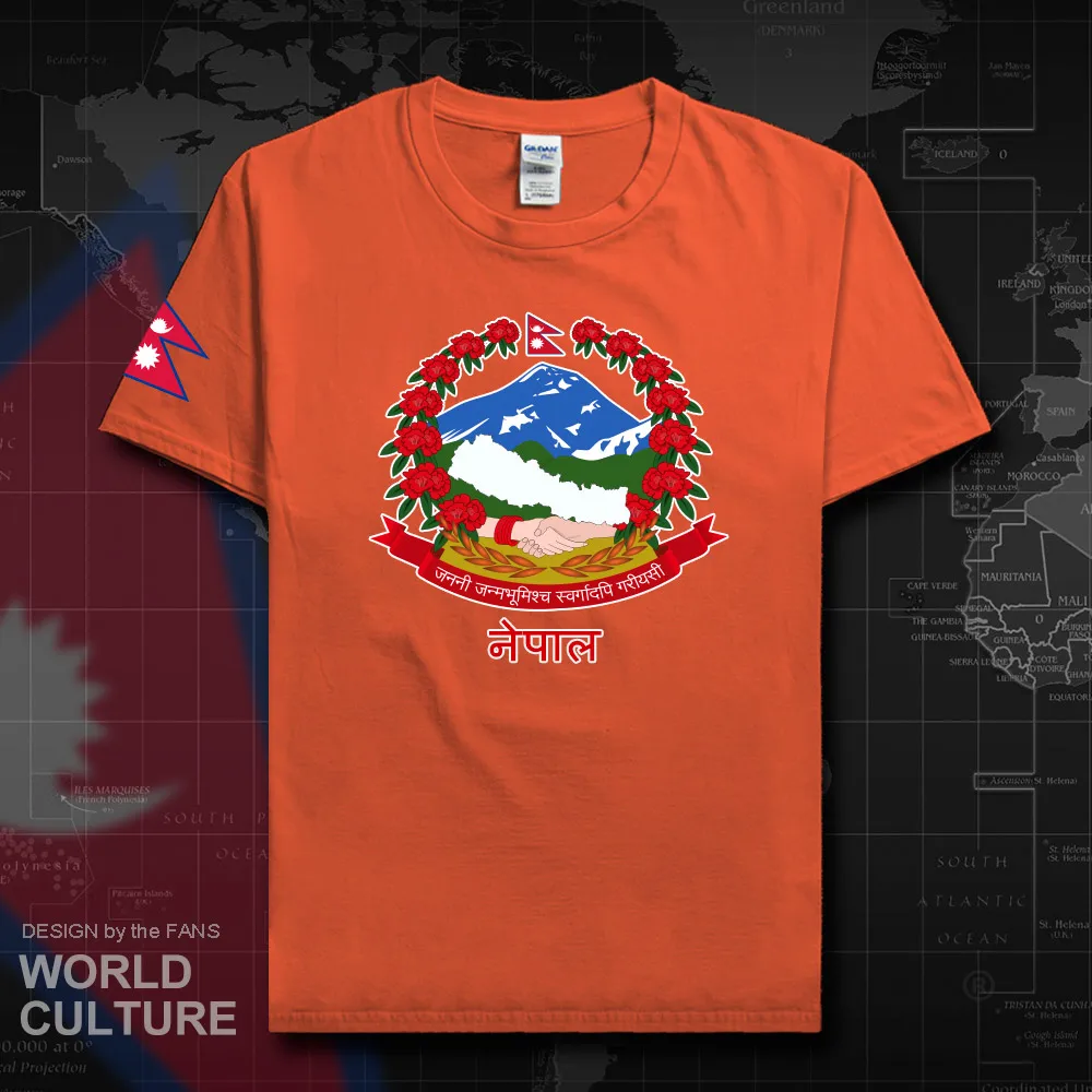 Nepal NPL men t shirt fashion 2018 jersey nation team 100% cotton t-shirt clothing tees country sporting flag Nepali Nepalese 20