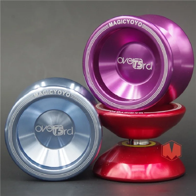 3 Couleurs Magic Yoyo T5 Overlord Alliage d'Aluminium Métal Yoyo Professionnel A 3 Couleurs Magic Yoyo T5 Overlord Alliage d'Aluminium Métal Yoyo Professionnel A