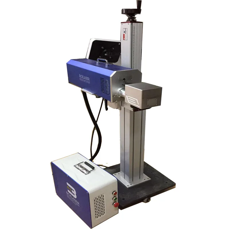 BCX Laser on line macchina per marcatura Laser CO2 per marcatura bottiglia/pulsante/pacchetto alimentare in plastica