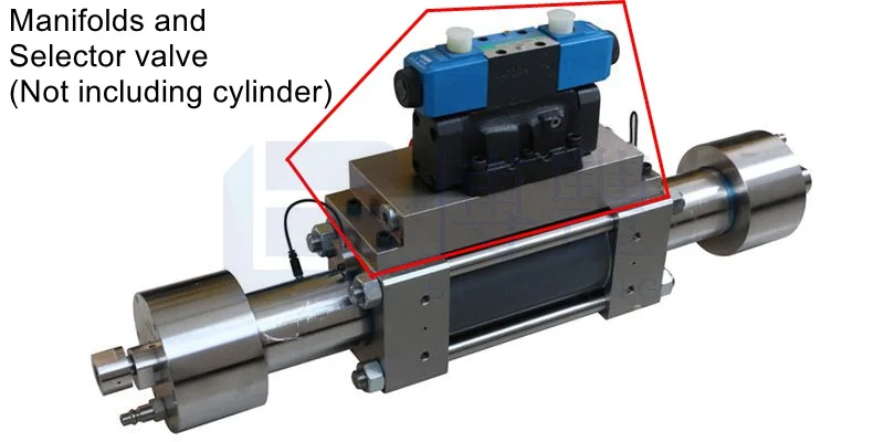 Manifolds and Selector valve (Not including cylinder) For Yongda WaterJet Cutter, Water-jet cutting machine