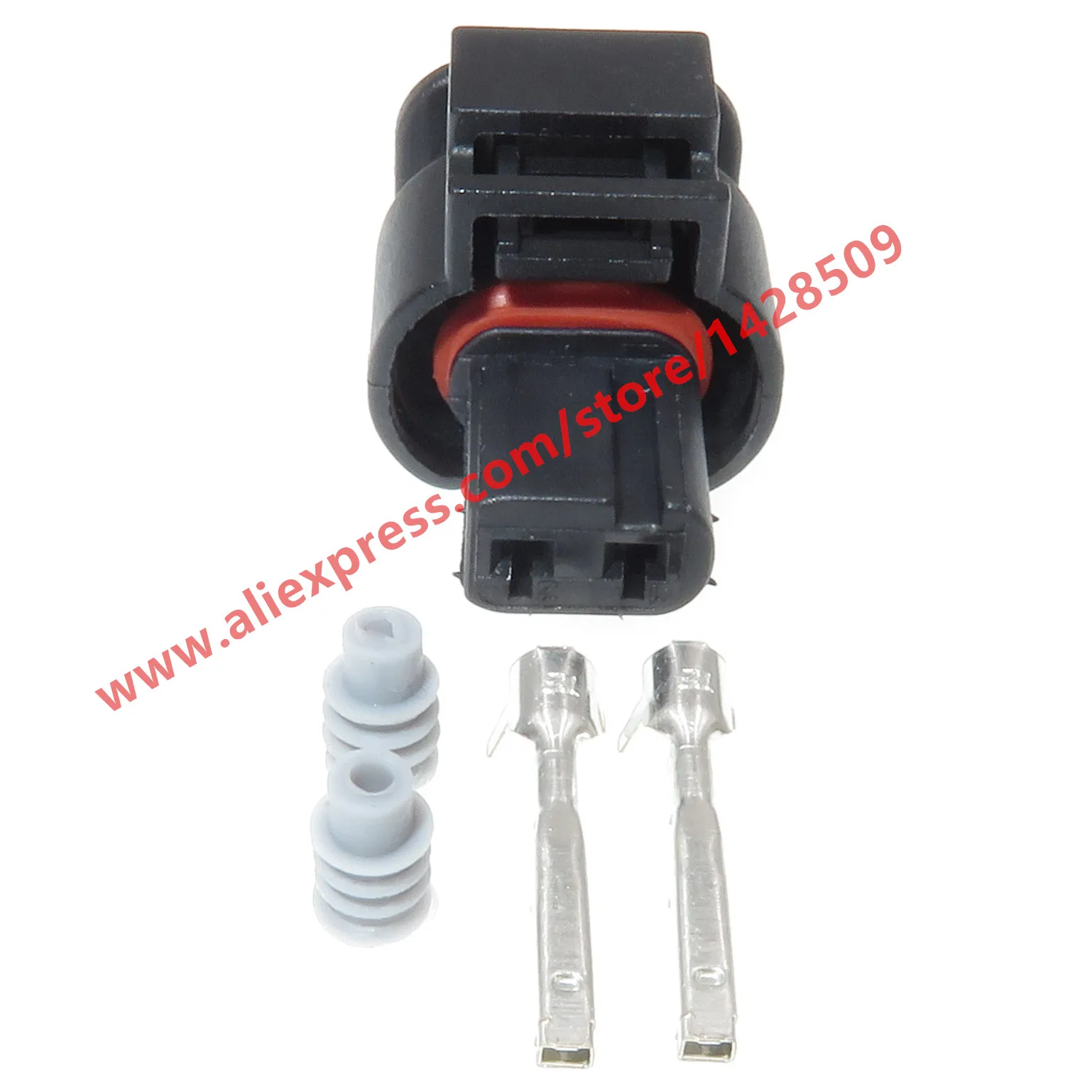 20 Sets 2 Pin Auto Camshaft Solenoid Valve Plug Auto Waterproof Cable Connector For VW Audi 872-857-561