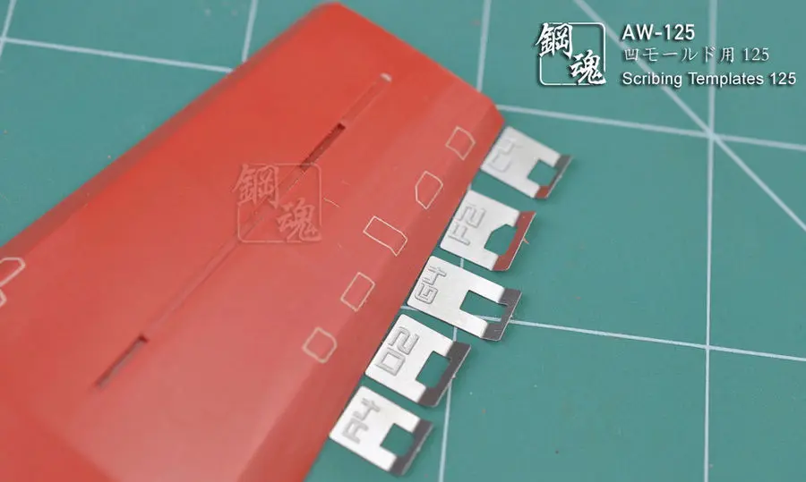 Etching Parts For Militarily Science Fiction Model Scribing Templates AW125 Photo-etched sheets Accept Wholesale