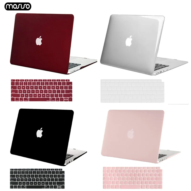 

Crystal Laptop Case For Macbook Air 13 A2179 2020 Retina Pro 13 15 16 A2289 Touch Bar Cover With Free Keyboard Cover A1466 A1932