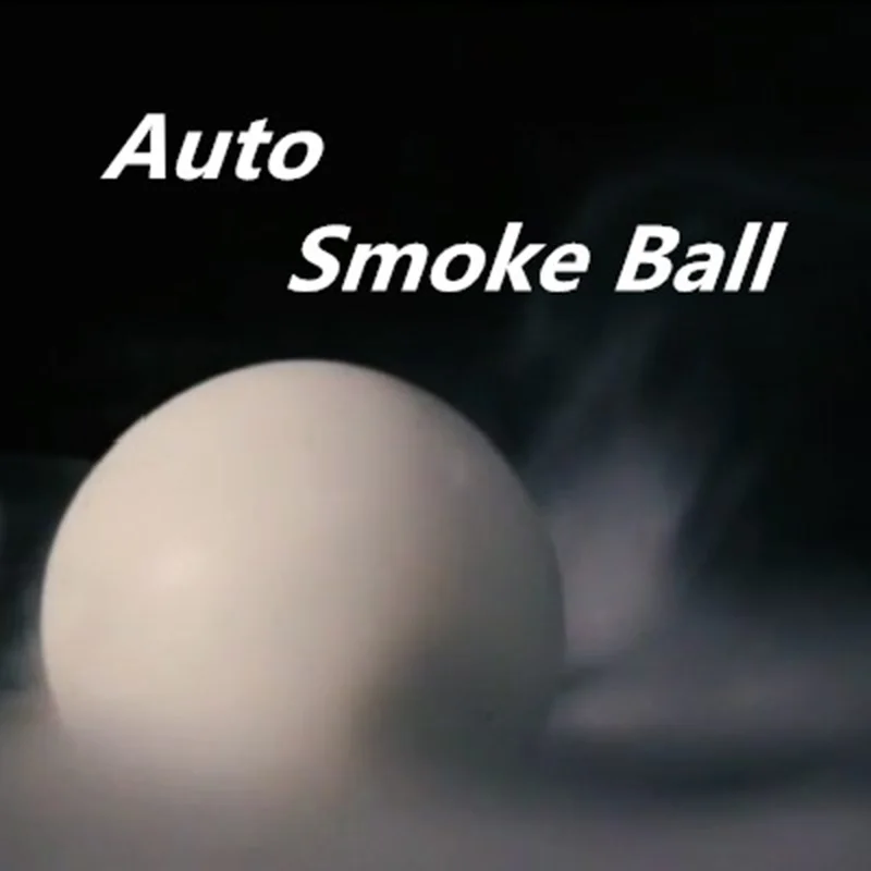 

Auto Smoke Ball Magic Tricks Silk Vanish to Ball Magia Magician Stage Street Illusions Accessory Gimmick Props Mentalism Fun