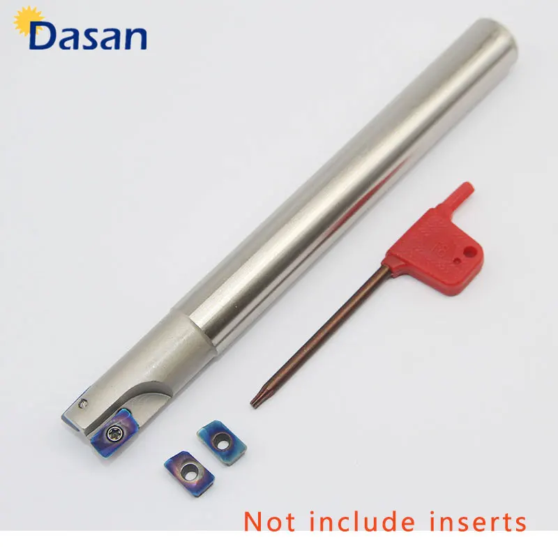 1pcs BAP300R C16 16 150 2T Indexable Milling Cutter Holder Square Shoulder Roughing Pocket Face Mill Tool