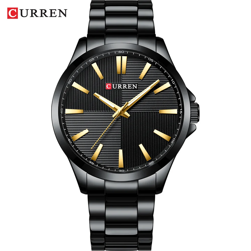 

CURREN Top Brand Men Watches Fashion Sports Wristwatches Quartz Men's Watch Male Date Waterproof Mens Clock Relogio Masculino