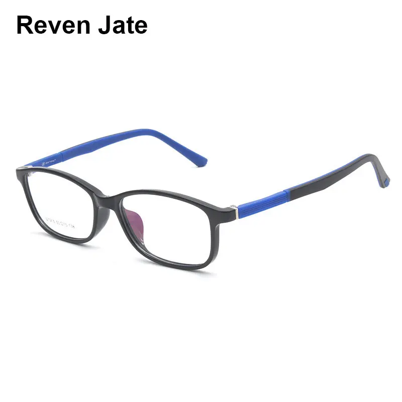 Reven Jate S1015 Acetate Full Rim Flexible High Quality Eyeglasses Frame for Men and Women Optical Eyewear Frame Spectacles