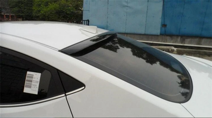 For HYUNDAI Elantra Roof Spoiler 2012-2015 Elantra Roof spoiler High Quality ABS Material Car Rear WingColor Rear Spoiler