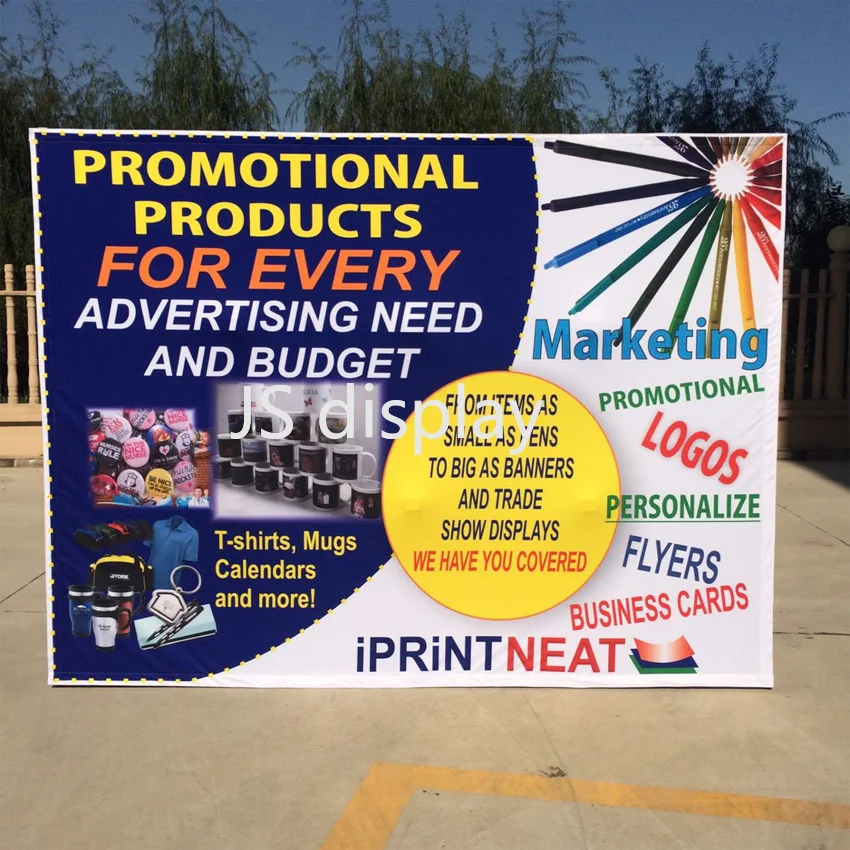 Portable 10ft Pop Up Display Trade Show Booth Banners Stand with Custom Graphic Printing #3