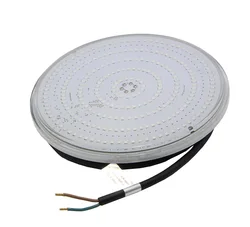 Lampe allemande de piscine remplie de résine, éclairage synaville RVB, interrupteur marche/arrêt, halogène PAR56, remplacement blanc chaud, 18W