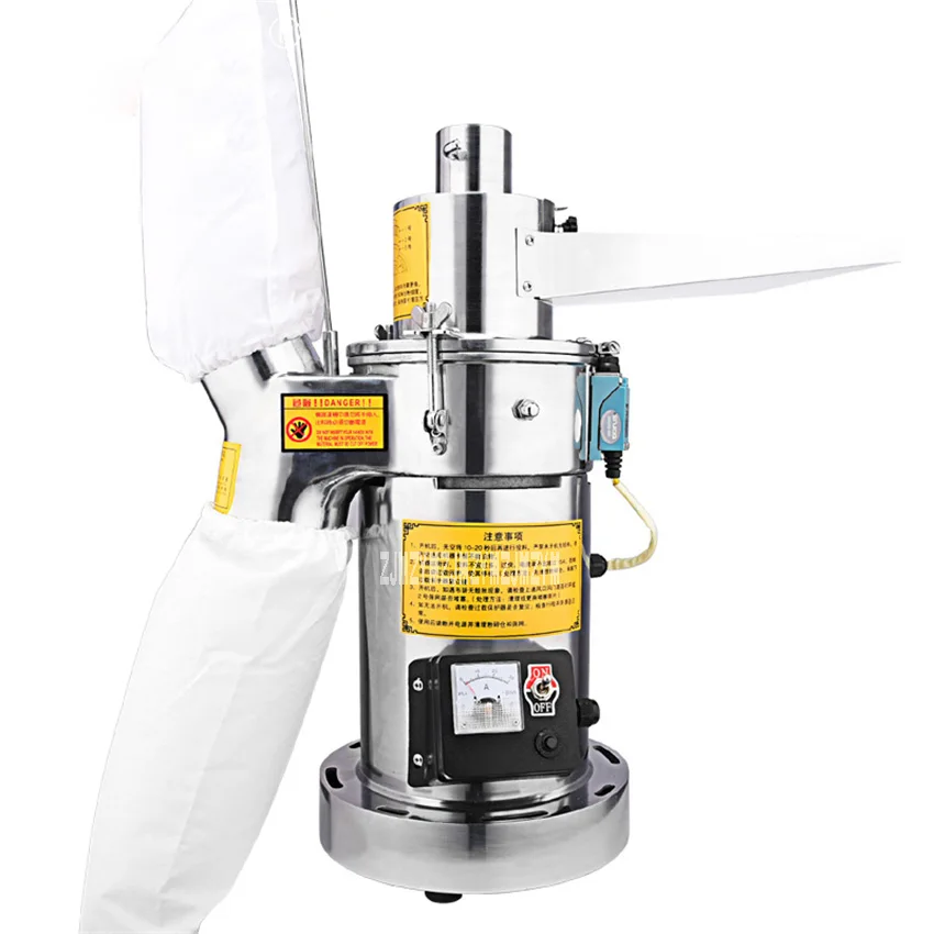 YF-10 Chinese Kruidengeneeskunde Slijpmachine Huishoudelijke Slijpmachine Poeder Machine 110V/220V 2200W 2-15 Kg/u 2840r/Min