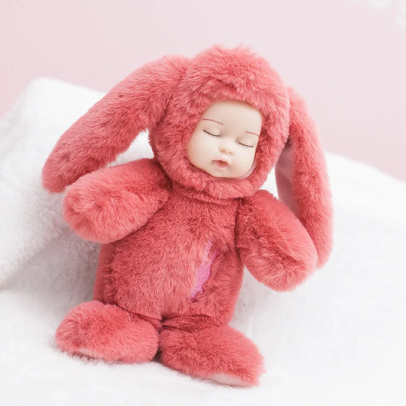 2018 Jewelry Cute Fashion Kids Plush Dolls Keychain Soft Stuffed Toys Keyring Mini Plush Animals Key Chain Baby For Girls Women