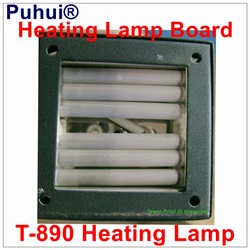 Original PUHUI T-890 Heating Lamp Board  Glass Plastic Material IRDA Welder Replacement 60x60mm Pipe Reflow Oven Accessory Tools