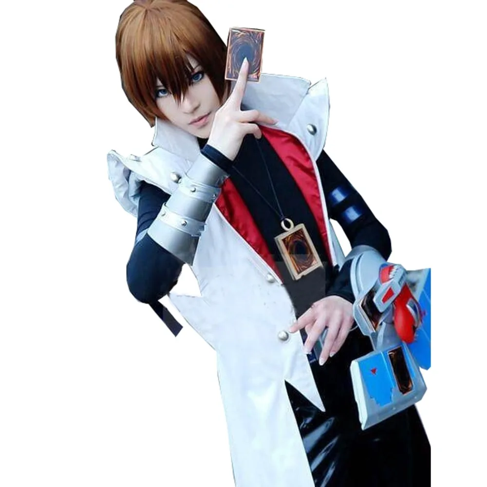 2020 Anime Yu-Gi-Oh! Duel Monsters GX Seto Kaiba Cosplay Costume Adult Men Halloween Cosplay Outfit Custom Made